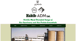 Desktop Screenshot of habibadmltd.com